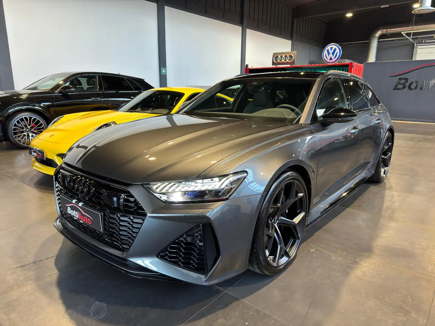 Audi RS6 Performance (2024) Dynamic Race-TETTO-NUOVA Gris - 1