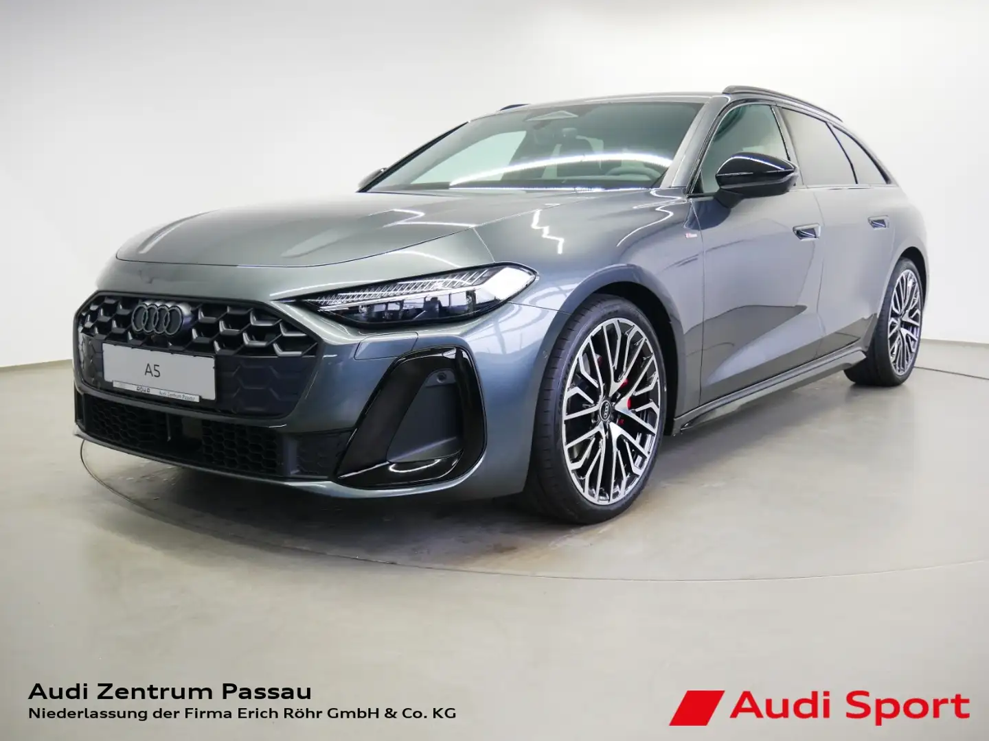 Audi A5 Avant TDI quattro S line S tro. MATRIX AHK virt. C Grau - 1