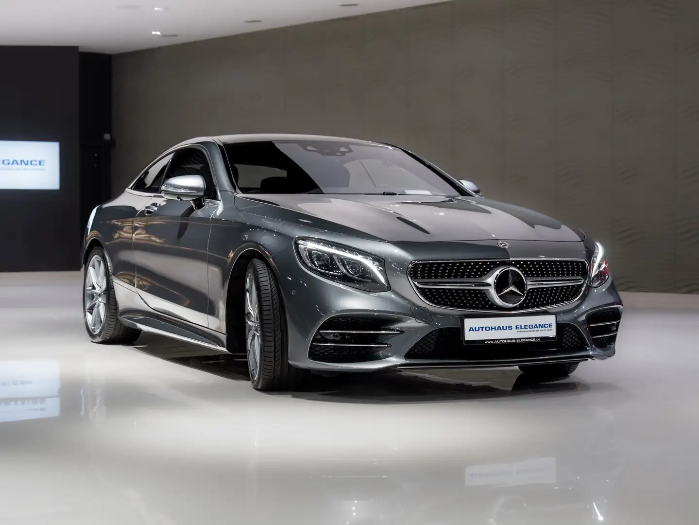 Mercedes-Benz S 560 Coupe 4Matic*LUFT*MASSAGE*HUP*BURM*NAPPA* Gri - 2
