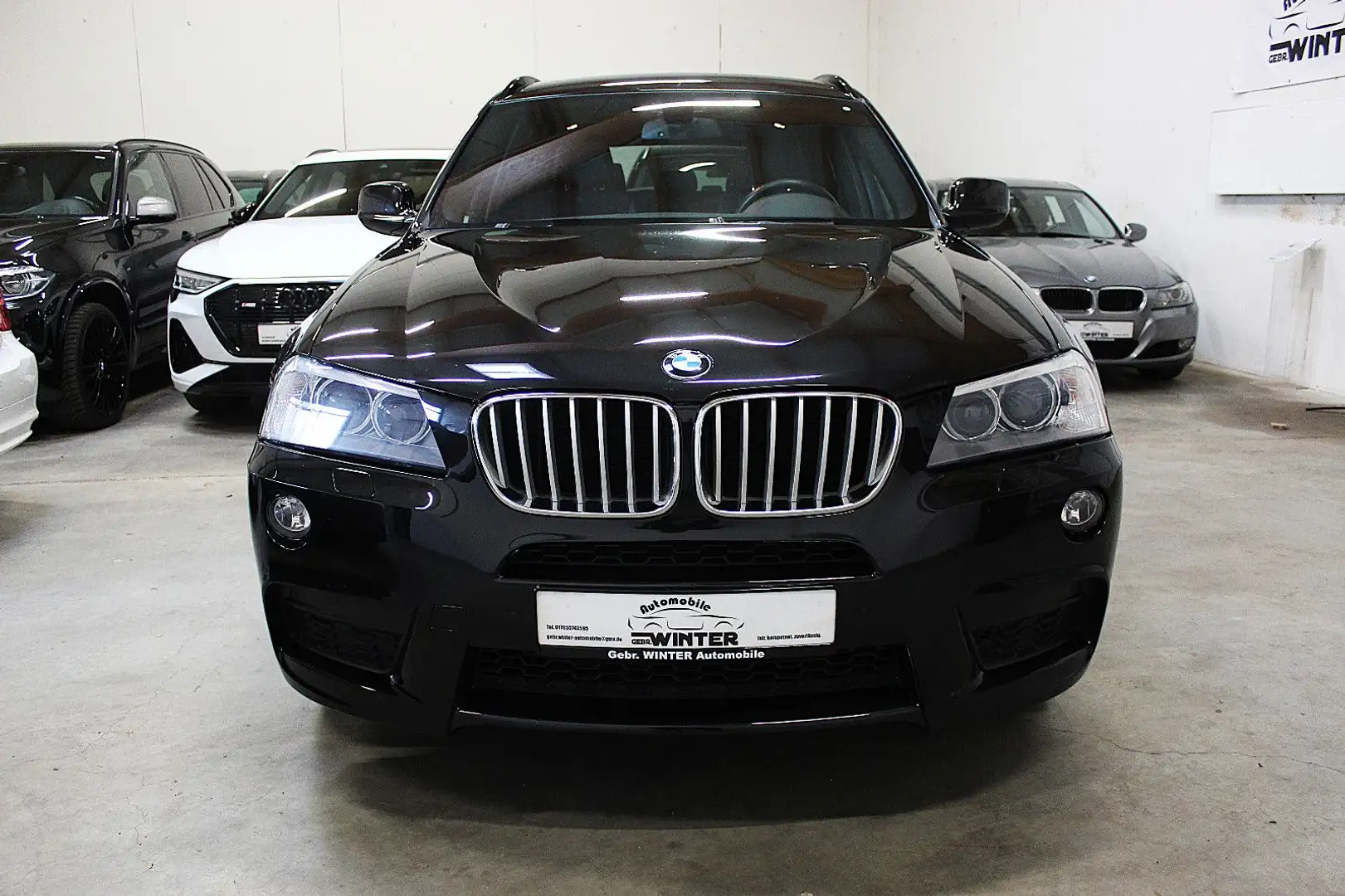 BMW X3 xDrive 30 d*M-Paket*Scheckheft*1.Hand*AHK Negro - 2