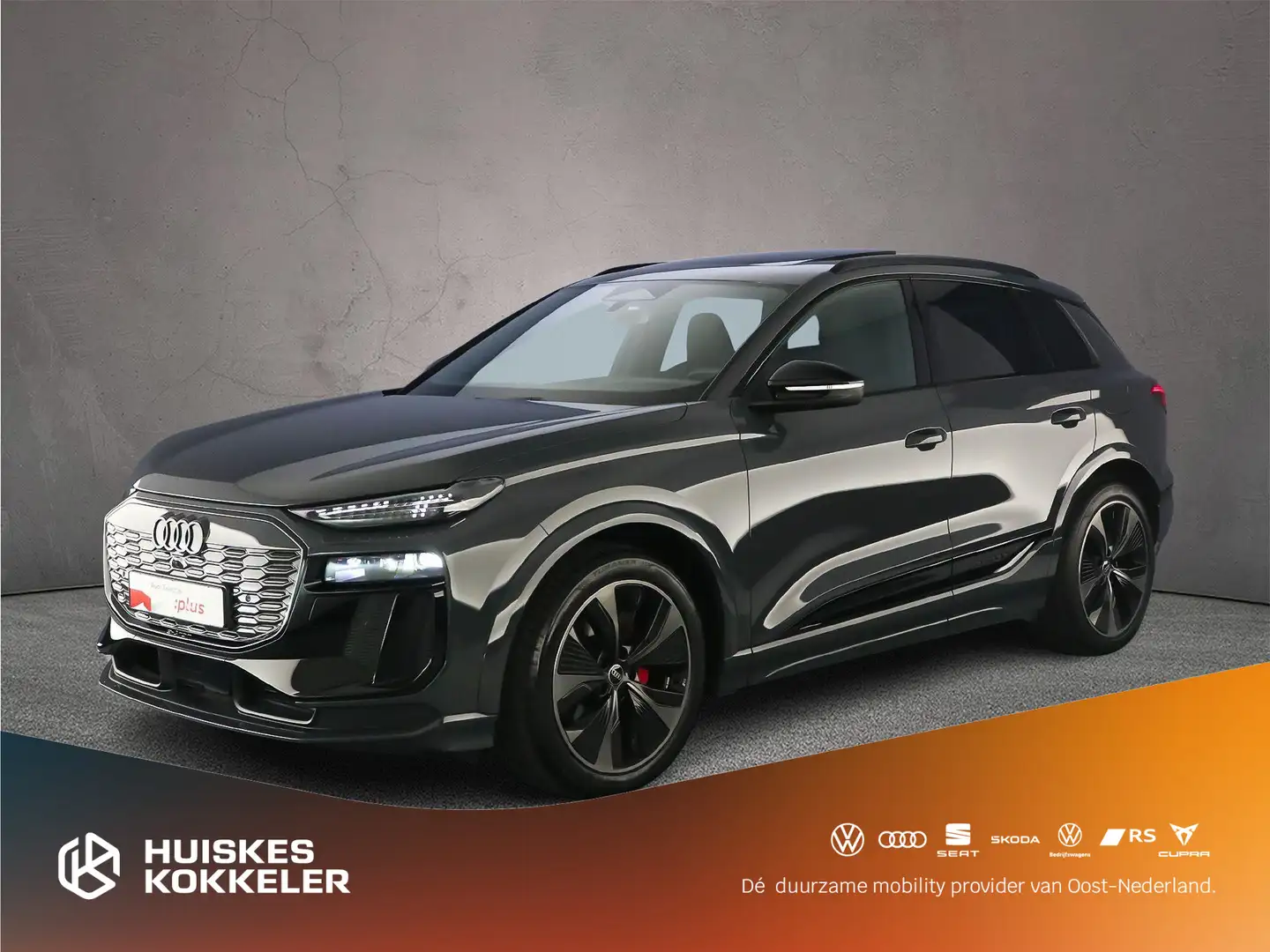 Audi Q6 e-tron S Edition quattro 388pk | Pano | Matrix-Led Grijs - 1