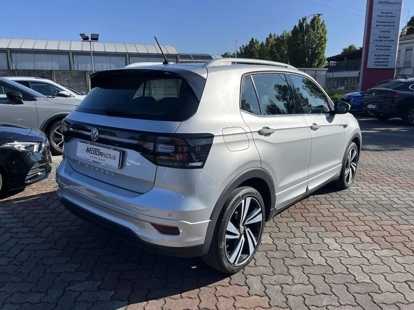Volkswagen T-Cross 1.6 tdi Advanced 95cv Argento - 2