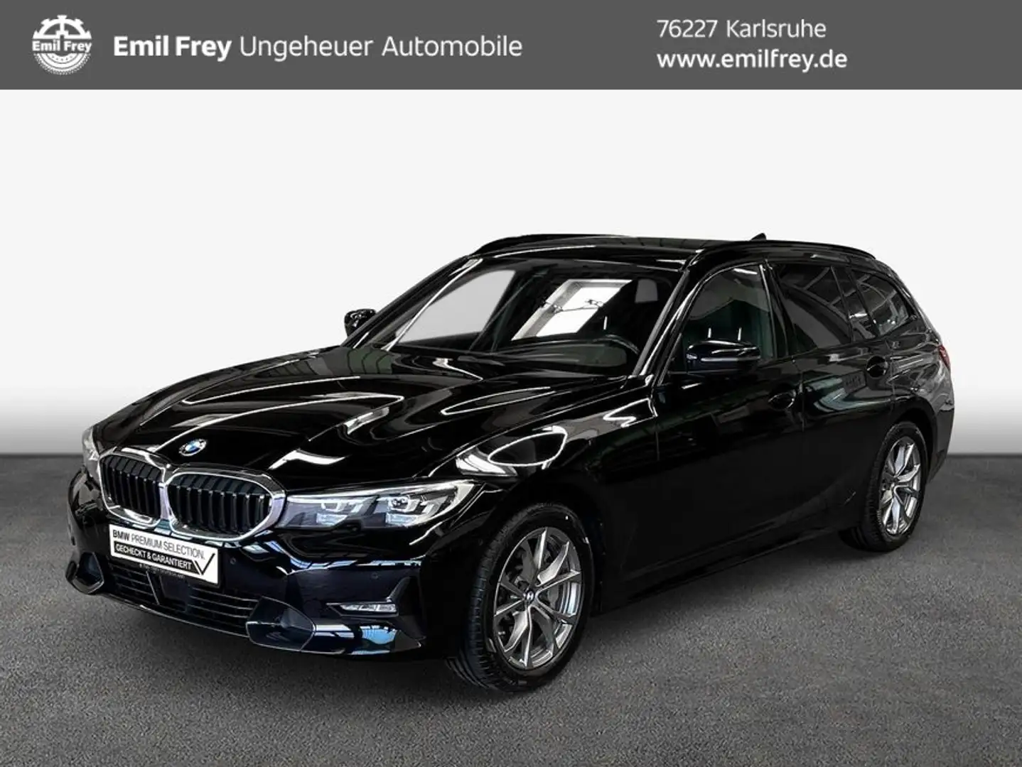 BMW 330 i Touring xDrive Aut. Sport Line Standhzg AHK Black - 1