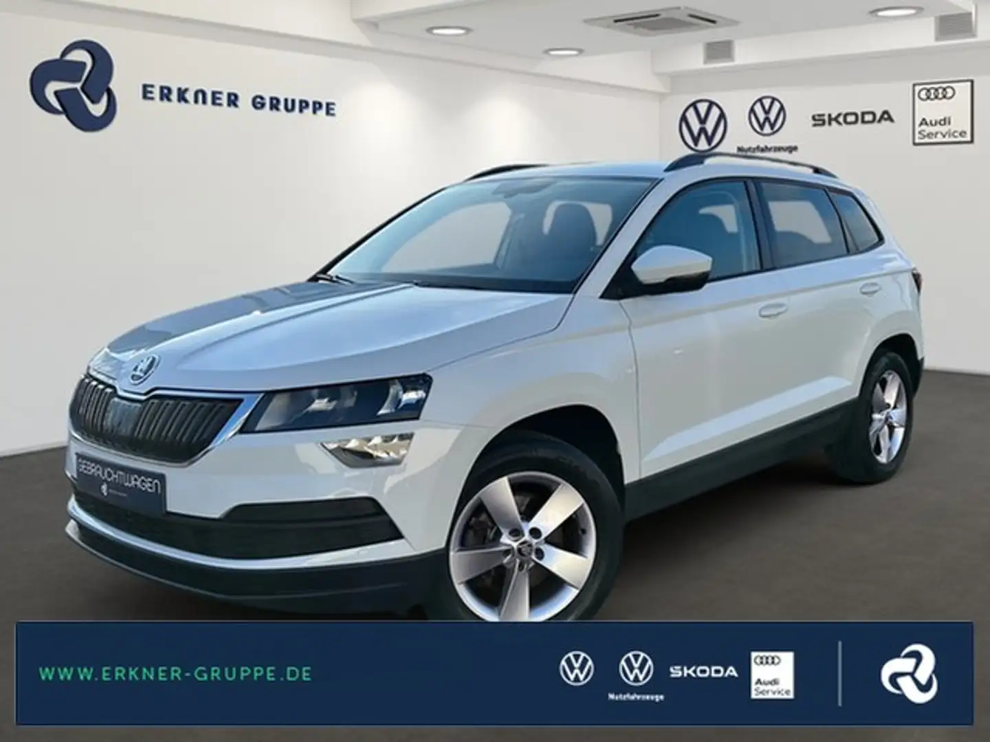 Skoda Karoq 2.0TDI DSG 4x4 Ambition Weiß - 1