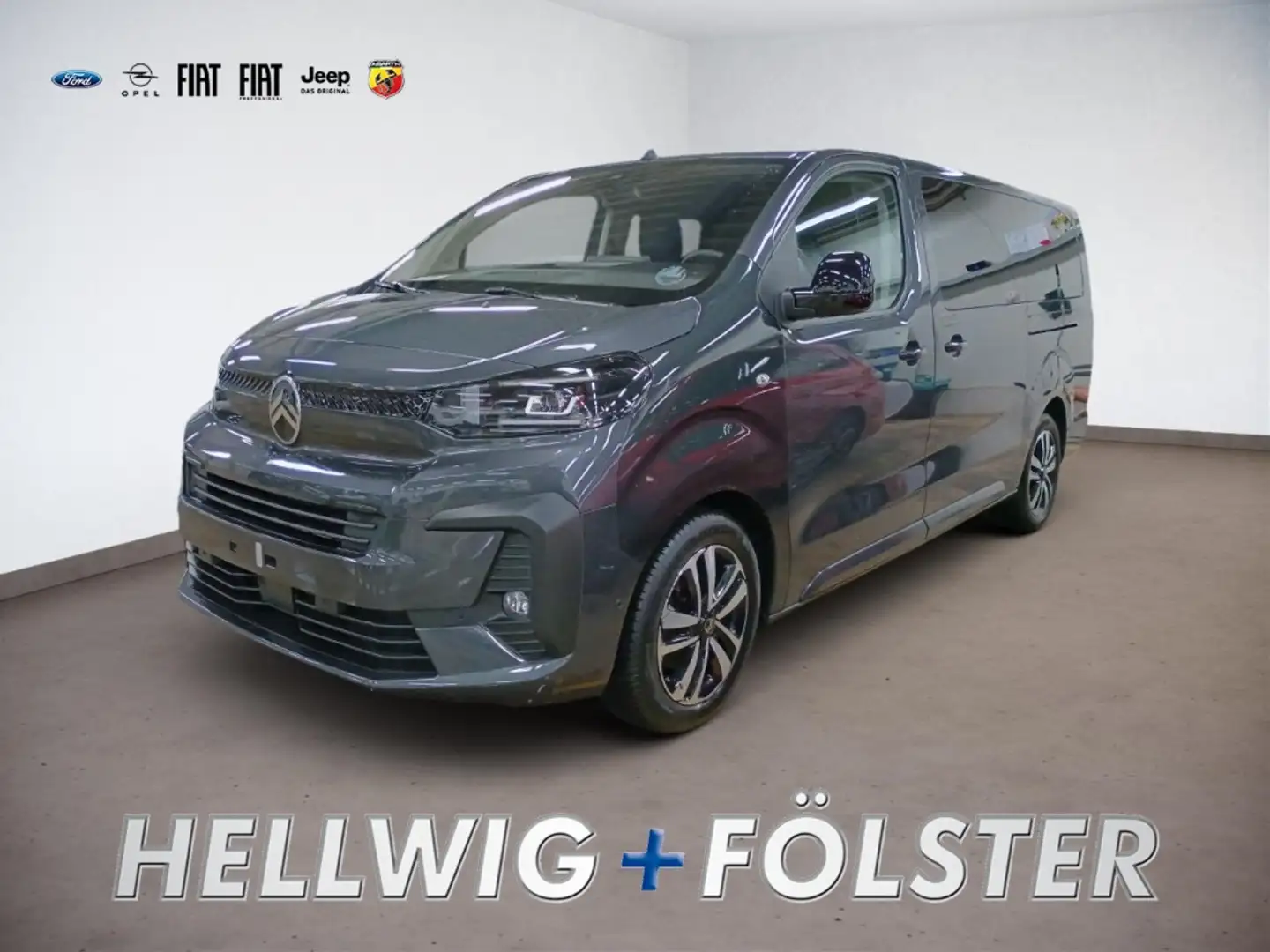 Citroen Spacetourer Plus XL Blue HDI Aut.8-Sitz Navi SHZ Grijs - 1