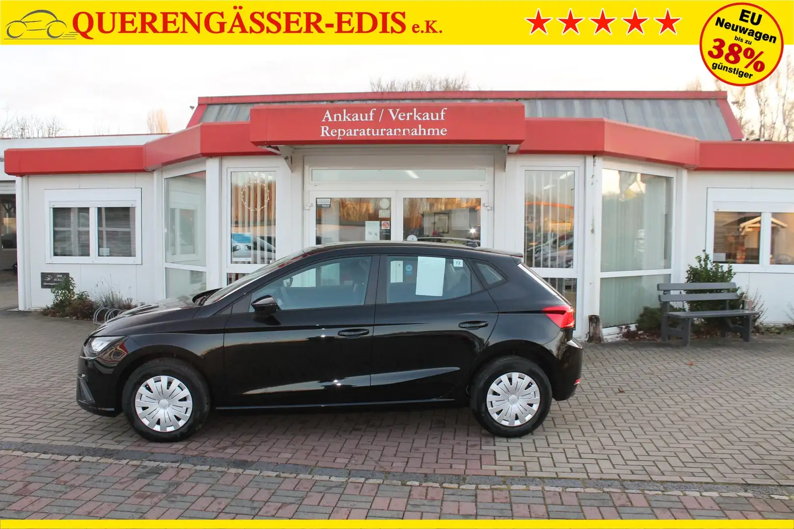 SEAT Ibiza 1.0 TSI 70KW  "Reference XL" *Klima*SHZ*Temp*NS... Zwart - 2