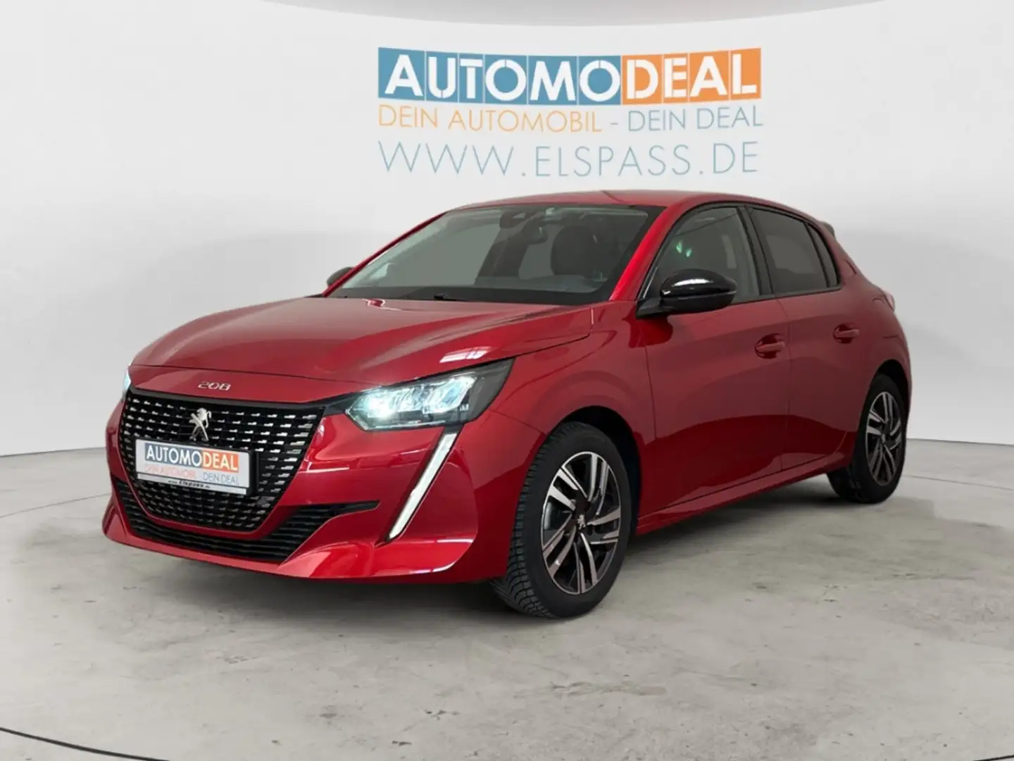 Peugeot 208 PureTech Allure AUTOMATIK ALLWETTER LED TEMPOMAT A Rouge - 2