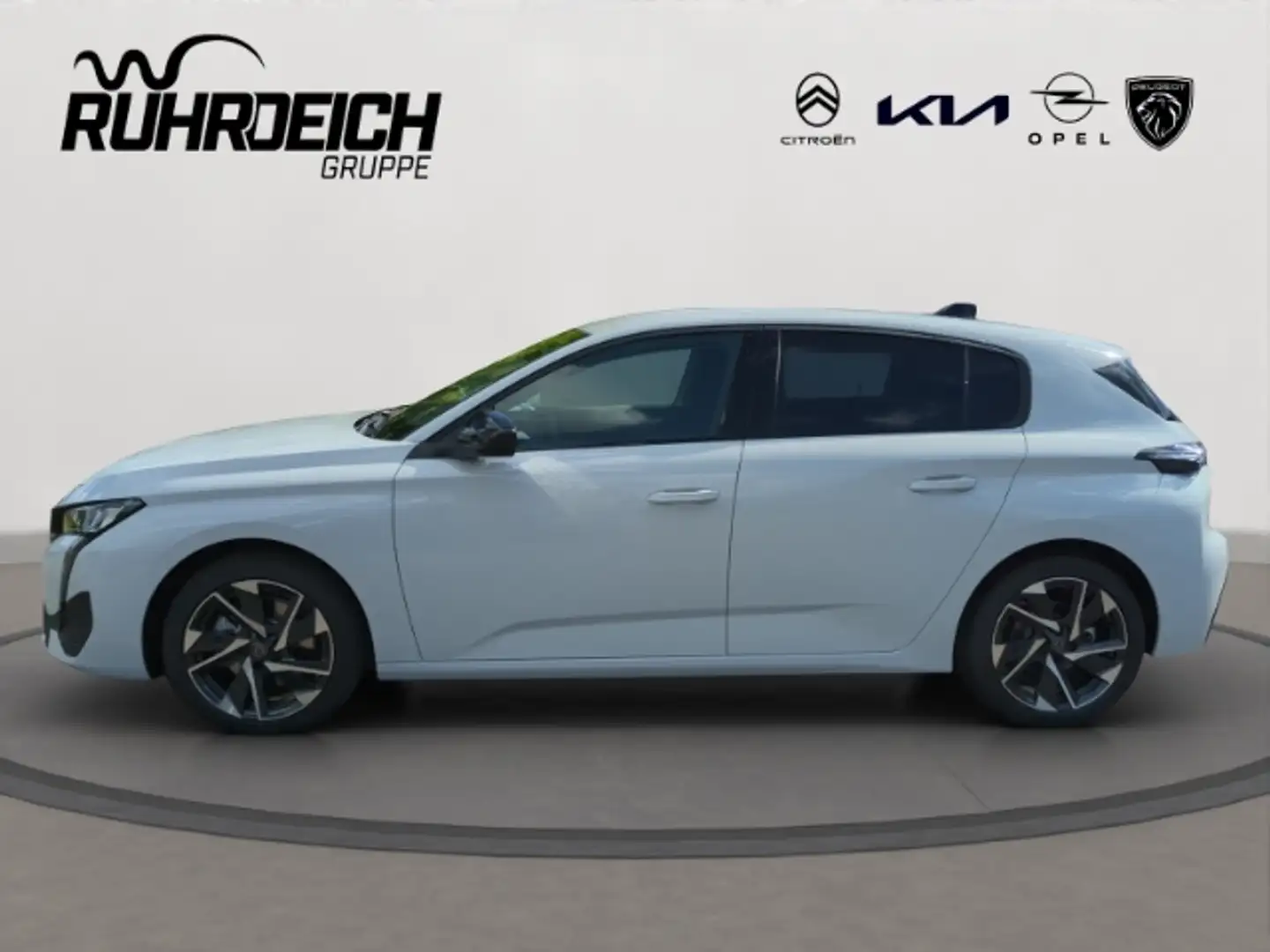 Peugeot 308 Hybrid 145 SZH Klima Carplay Navi Isofix CAM Weiß - 2