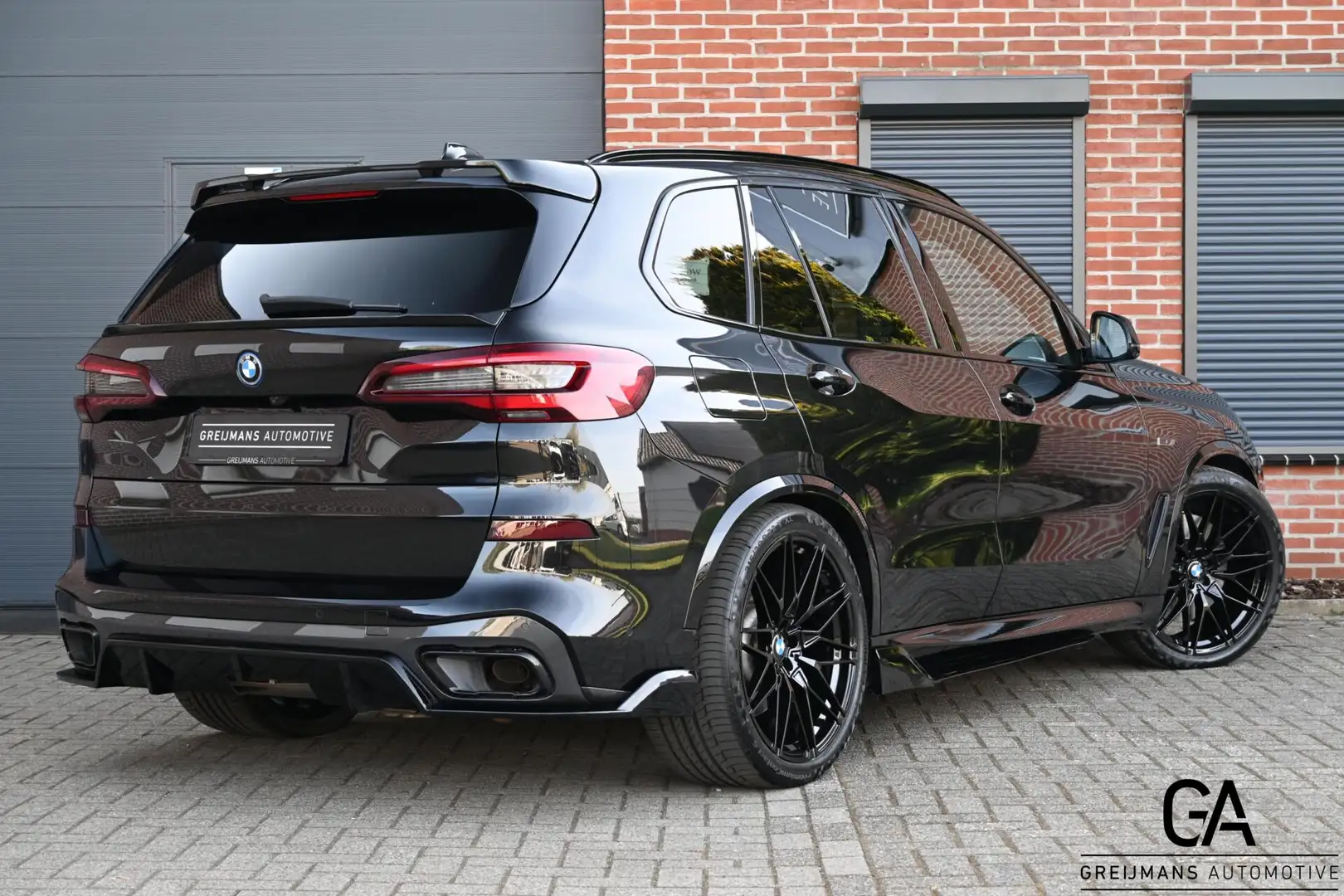 BMW X5 xDrive45e |M-Sport|22’|LASER|PANO|4-Wielbest|Full Zwart - 2