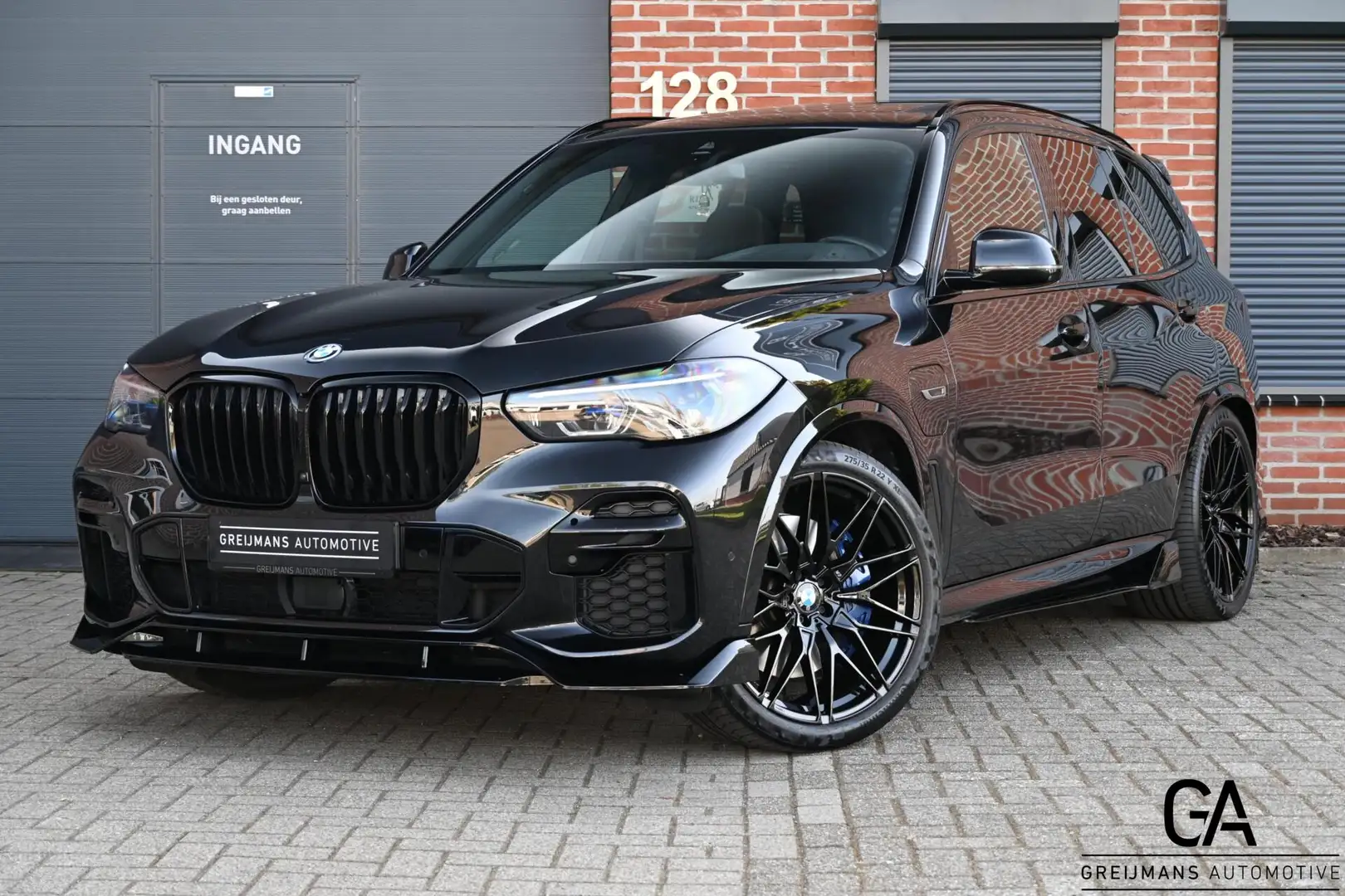 BMW X5 xDrive45e |M-Sport|22’|LASER|PANO|4-Wielbest|Full Zwart - 1