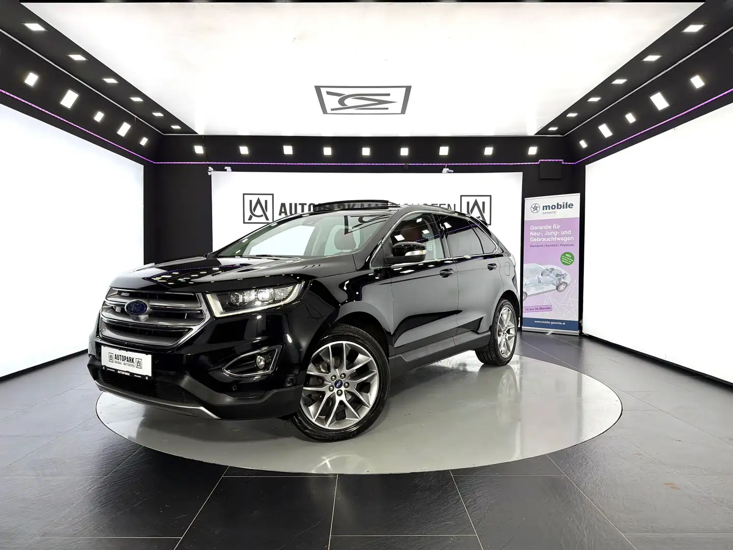 Ford Edge 2.0 Titanium 4x4 Aut. *PANO*KAMERA*MEMORY* Schwarz - 1