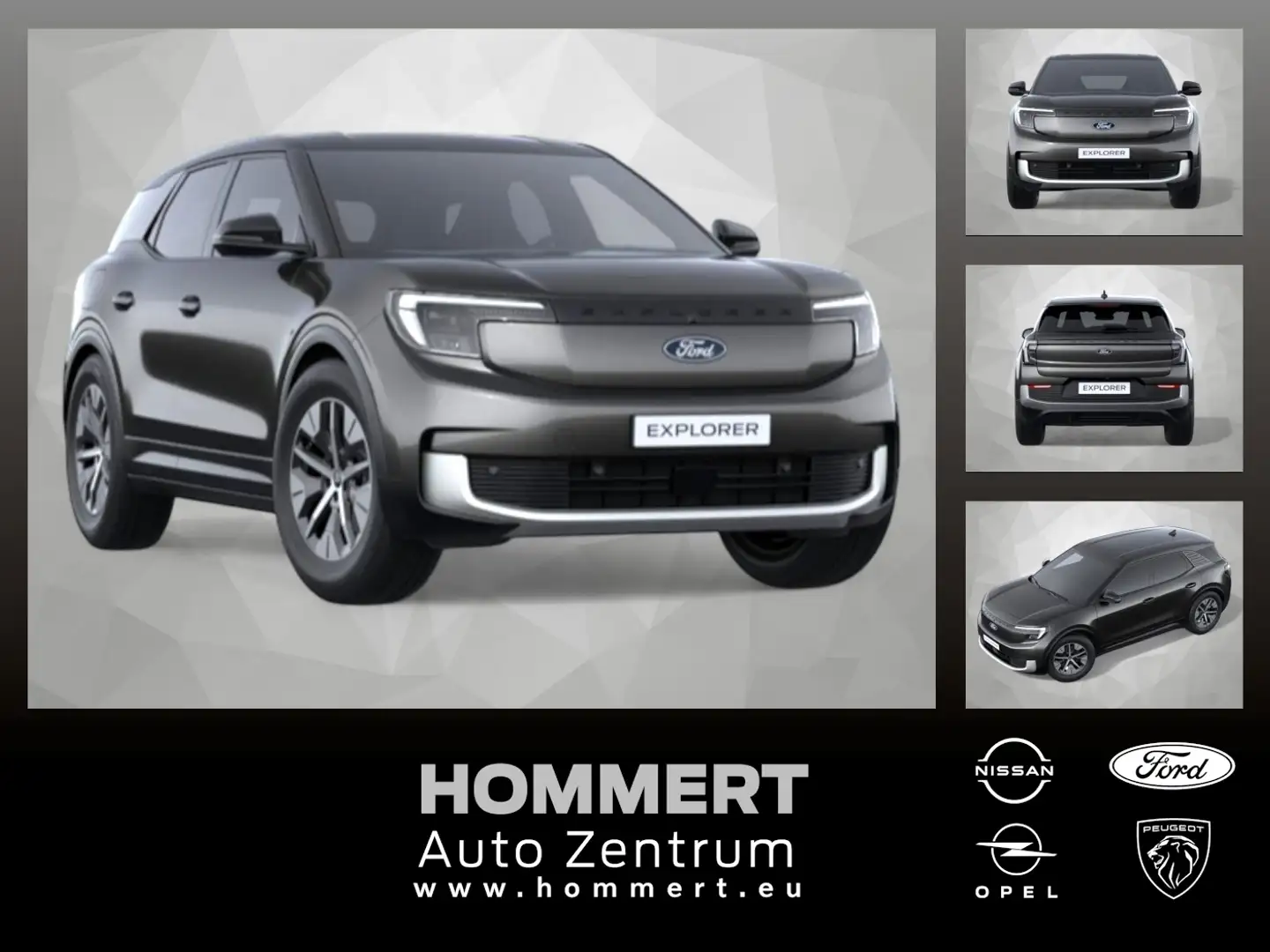 Ford Explorer BEV Extended Range RWD IACC*BLIS*360° Gris - 1