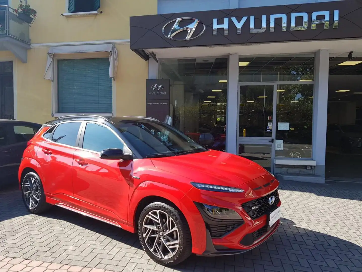 Hyundai KONA 1.0 T-GDI Hybrid 48V iMT NLine Rosso - 1