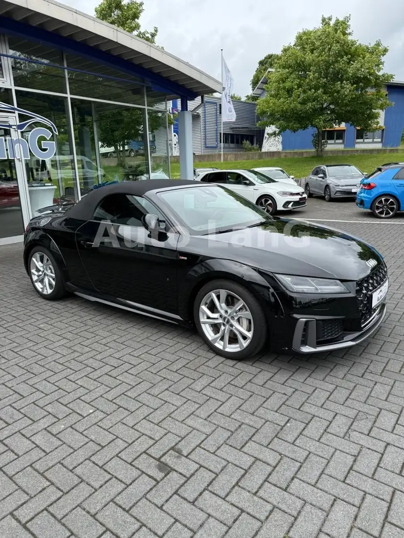 Audi TT Roadster 45 TFSI S-tronic S-line NAVI LED AHK Negro - 1