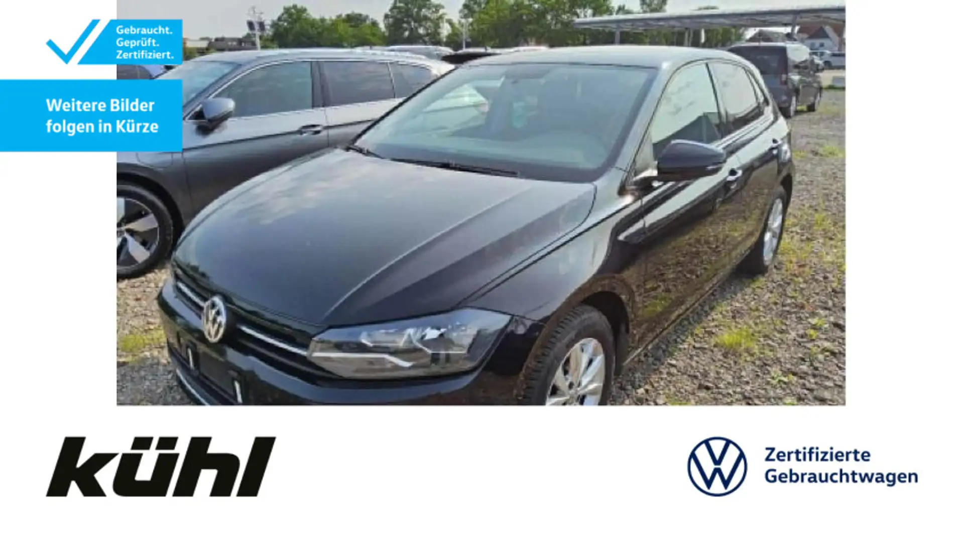 Volkswagen Polo 6 VI 1.0 TSI Highline Sitzhzg. Schwarz - 1
