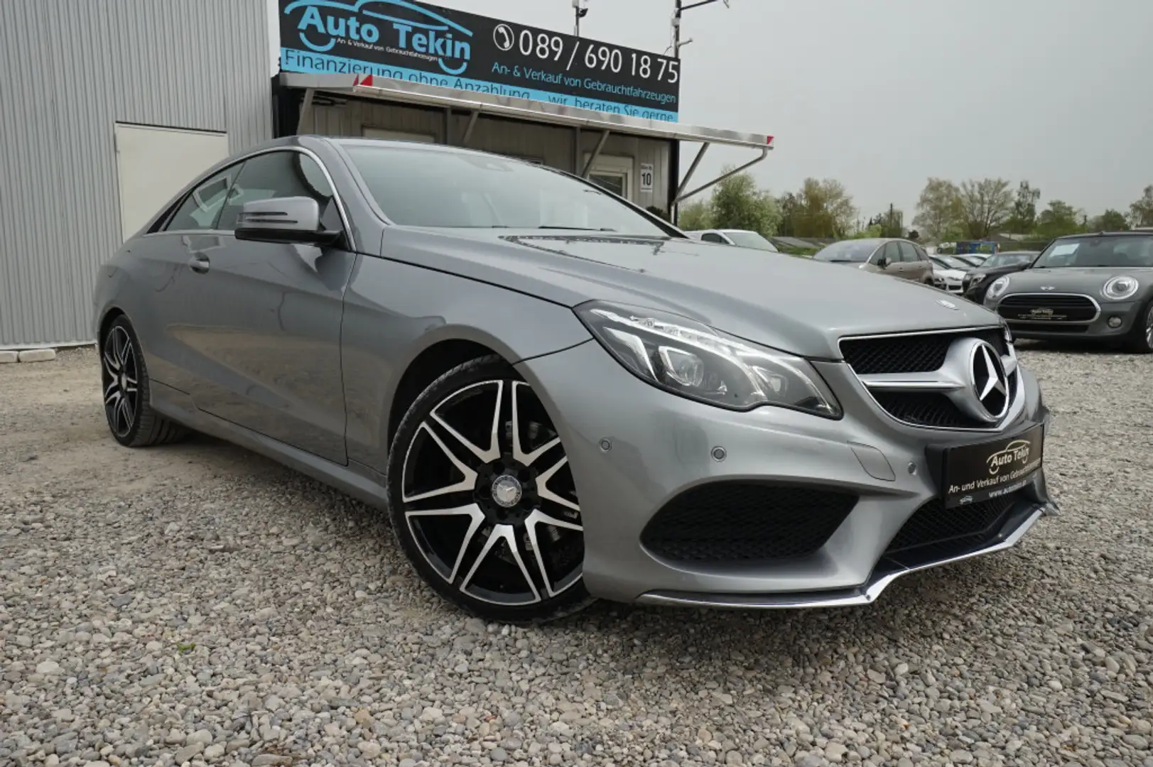 Mercedes-Benz E 220 CDI BE Coupé 7G-Tronic |AMG Plus Line| Grau - 1