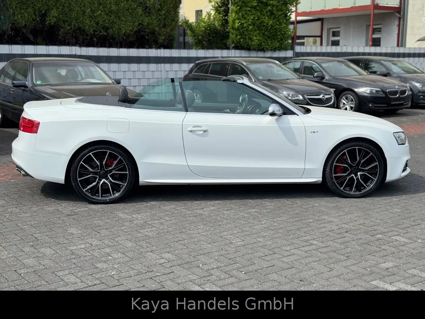 Audi S5 Cabriolet 3.0 TFSI quatt. Leder/Navi/B&O/2.Hd Blanc - 2