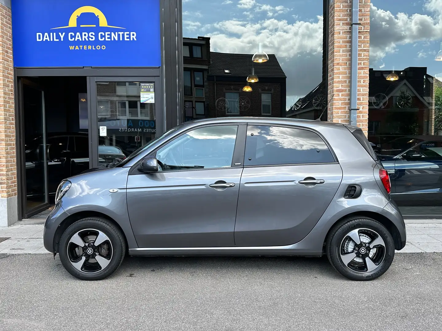 smart forFour 1.0i Passion I Airco I Pdc I Cruise Reg I siege ch Gris - 2
