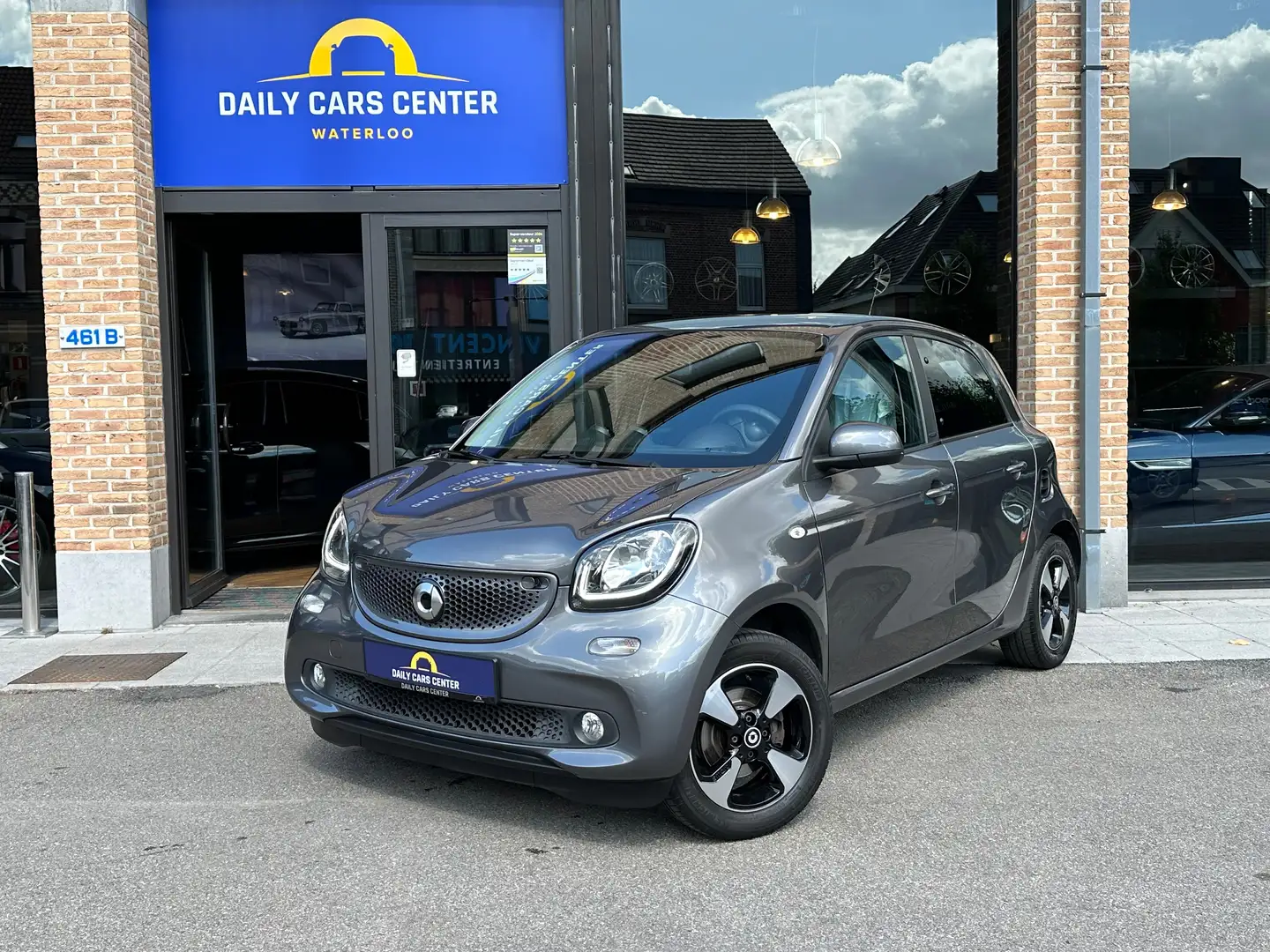 smart forFour 1.0i Passion I Airco I Pdc I Cruise Reg I siege ch Gris - 1