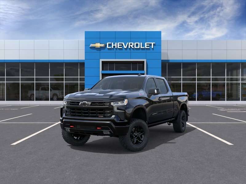 Black 2026 Chevrolet Silverado 1500 Pickup Truck Four-Wheel Drive Automatic