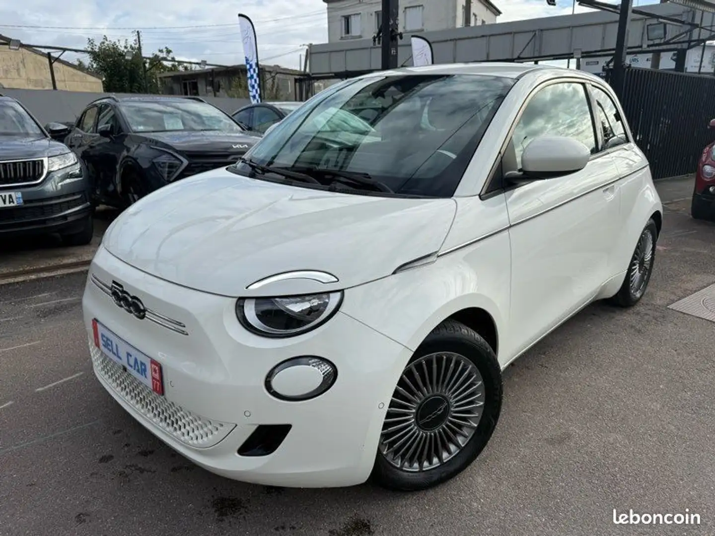 Fiat 500C 500 e 95ch Icône « NEUF » Blanc - 1