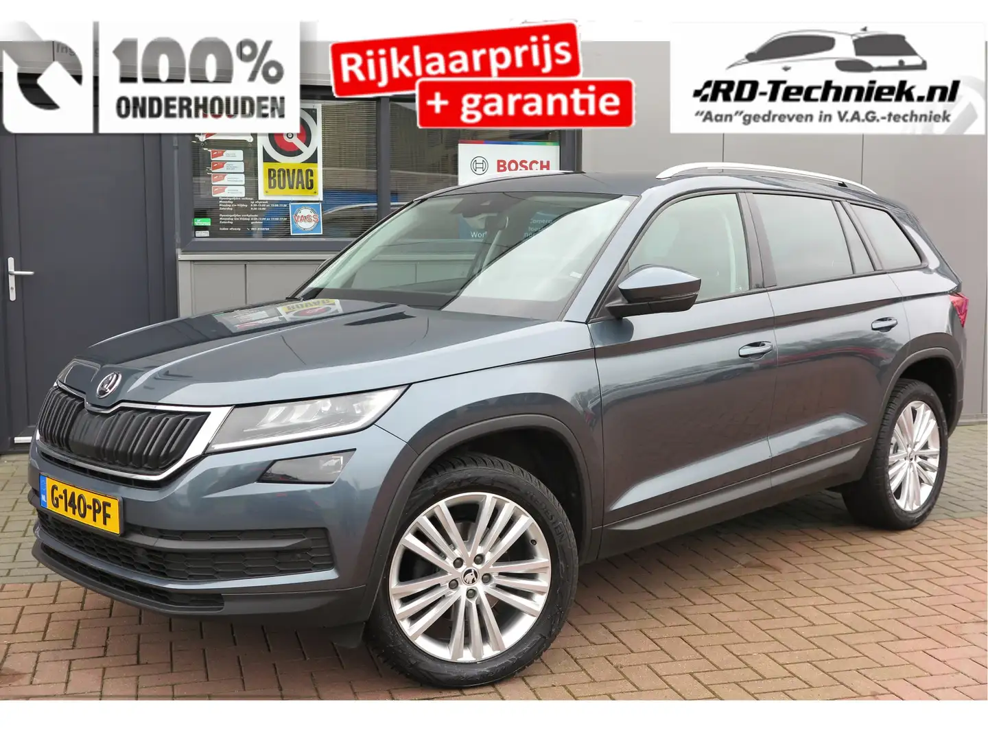 Skoda Kodiaq 1.5 TSI 110kw 150pk Business Edition , DSG. LED, P Gris - 1