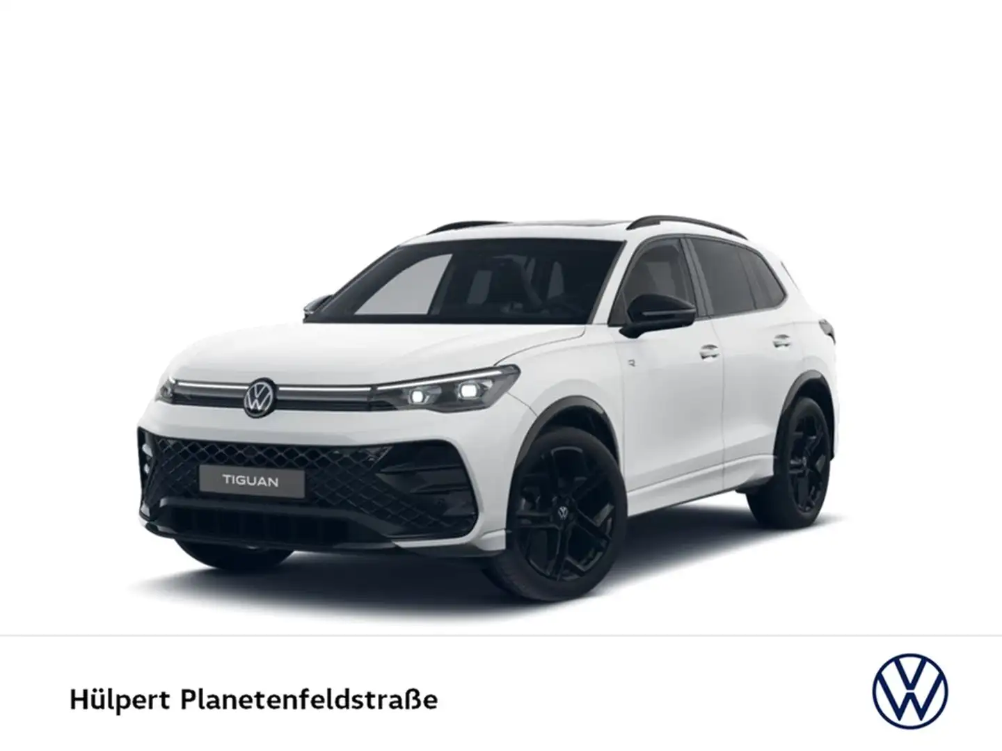 Volkswagen Tiguan 1.5 R-LINE DSG BLACKSTYLE PANO AHK LM20 Blanc - 1
