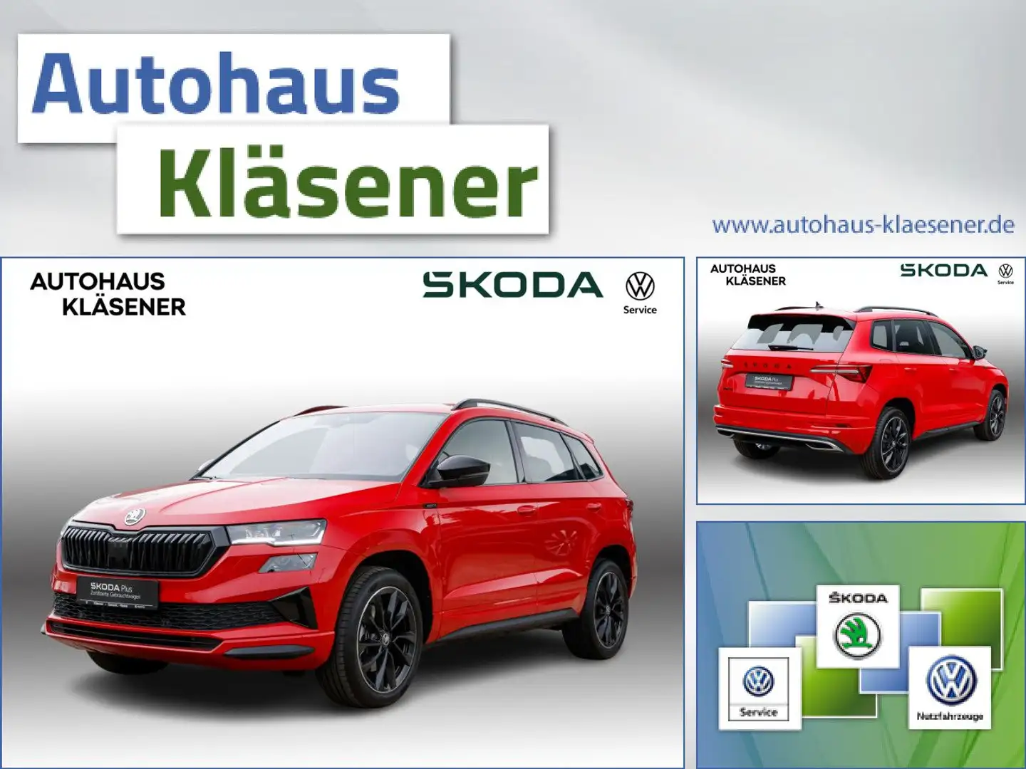 Skoda Karoq Sportline 1.5 TSI 110 KW DSG Rouge - 1