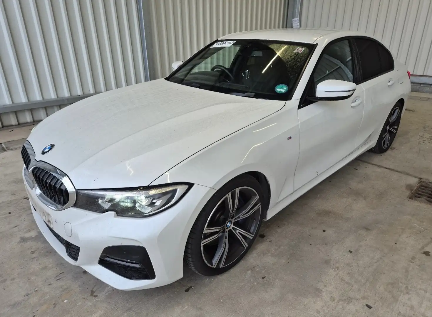 BMW 320 320d Aut. M Sport Weiß - 1