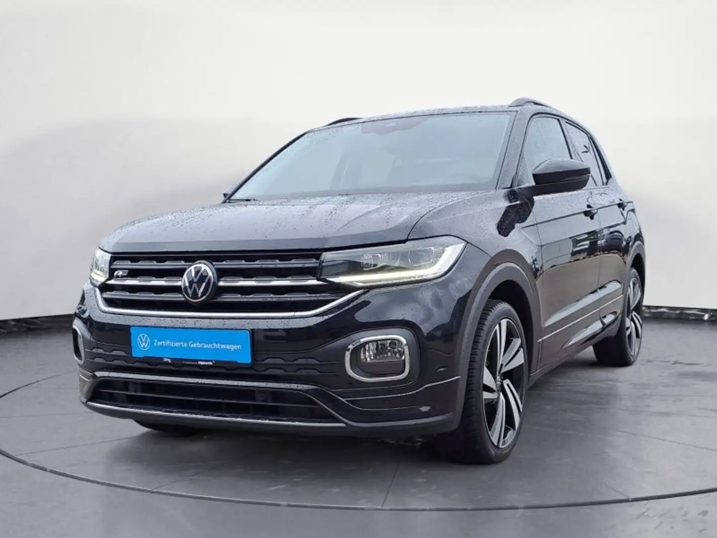 Volkswagen T-Cross 1.0 TSI DSG Navi LED Digital ACC DAB+ Zwart - 2