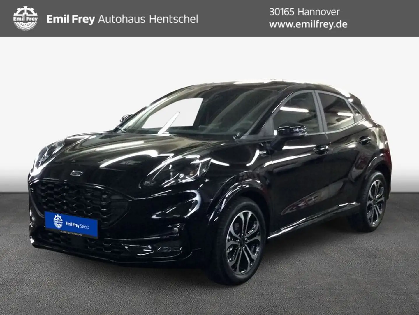Ford Puma 1.0 EcoBoost Hybrid Aut. ST-LINE Zwart - 1