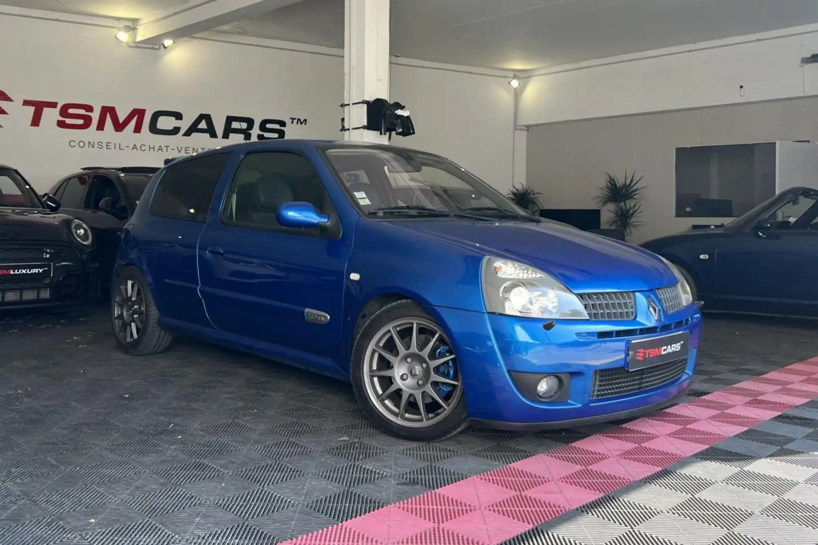 Renault Clio 2.0i 16V - 182 II BERLINE Sport PHASE 3 Bleu - 1