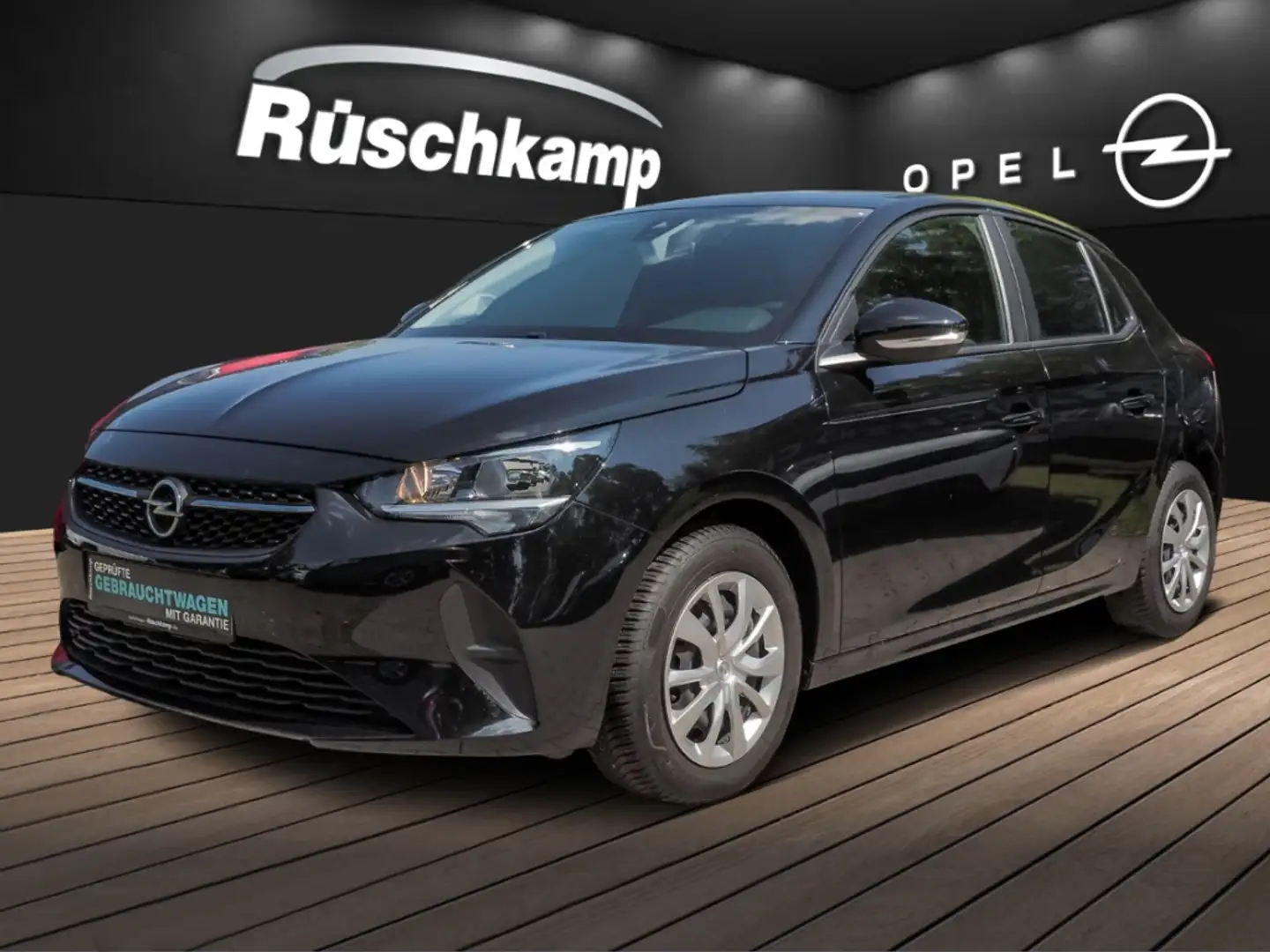 Opel Corsa F Edition 1.2 Klima PDC Temp. Touch Allwetter Schwarz - 1