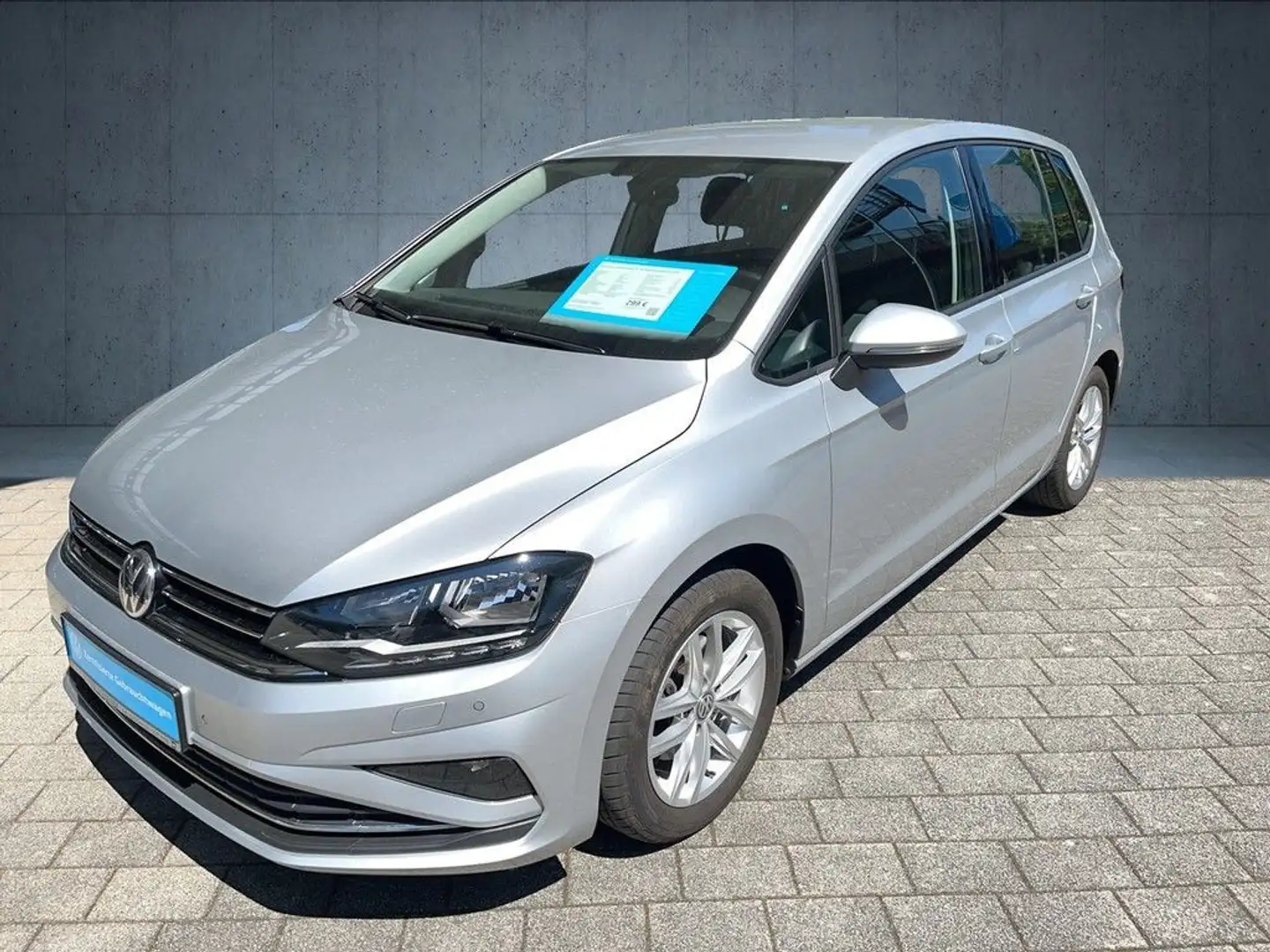 Volkswagen Golf Sportsvan 2.0 TDI DSG Comfortline Navi ACC Argento - 2