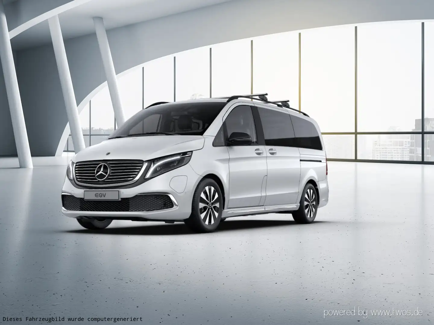 Mercedes-Benz EQV 250 EQV 250 L Navi Pano Sitzhz 360° LED Tisch Weiß - 2
