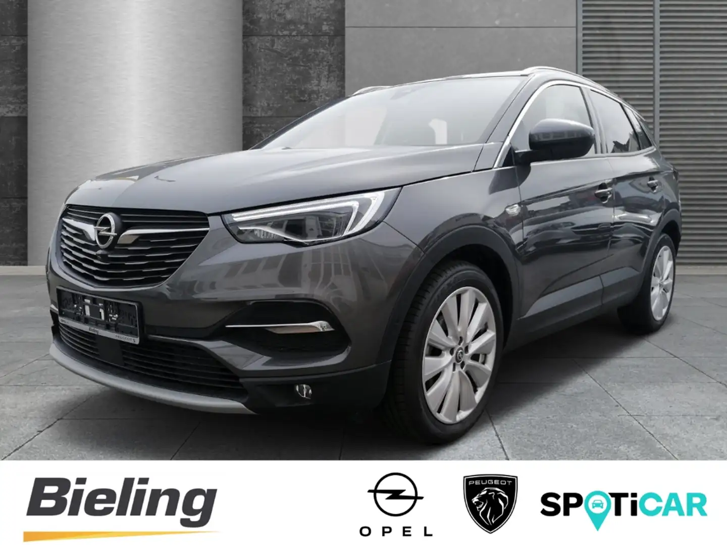 Opel Grandland X , Ultimate 1.6 Direct Injection Turbo, Gris - 1