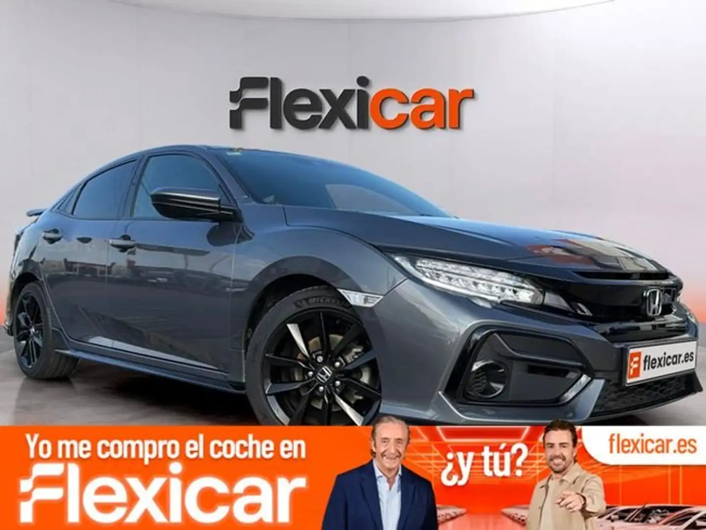 Honda Civic 1.0 VTEC Turbo Elegance Navi Gris - 1