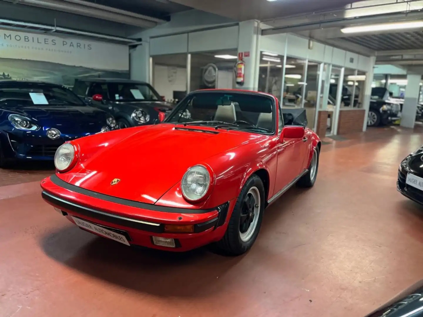 Porsche 911 3.2 Cabriolet Rot - 1