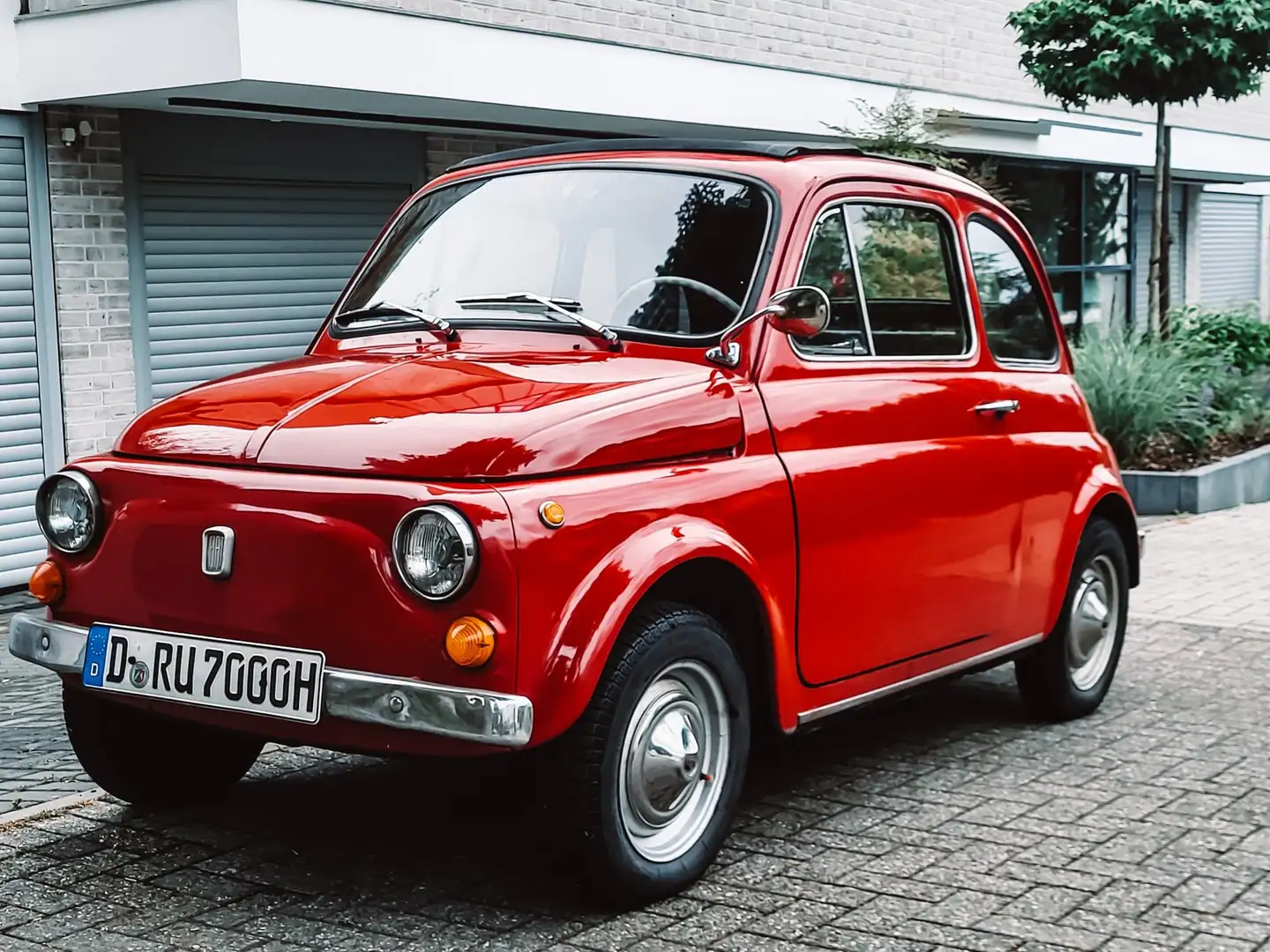 Fiat 500 Oldtimer Roşu - 1