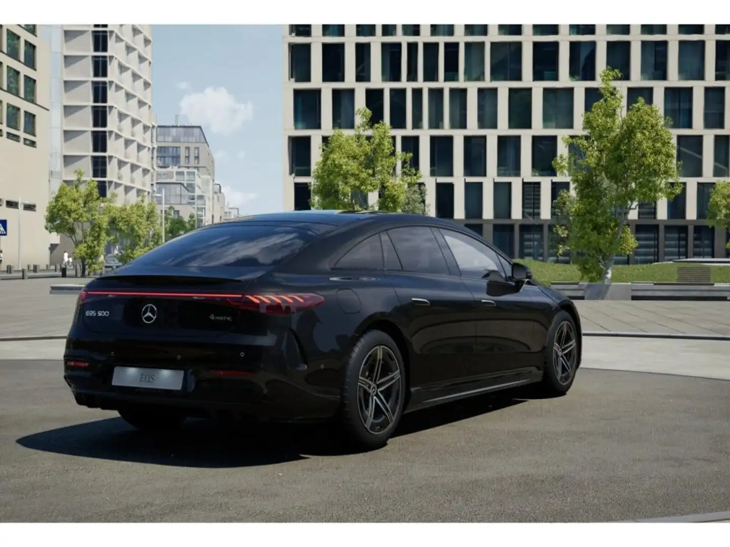 Mercedes-Benz EQS 500 4M AMG-Sport/Hyper/Pano/HA-Lenkung/Night Nero - 2