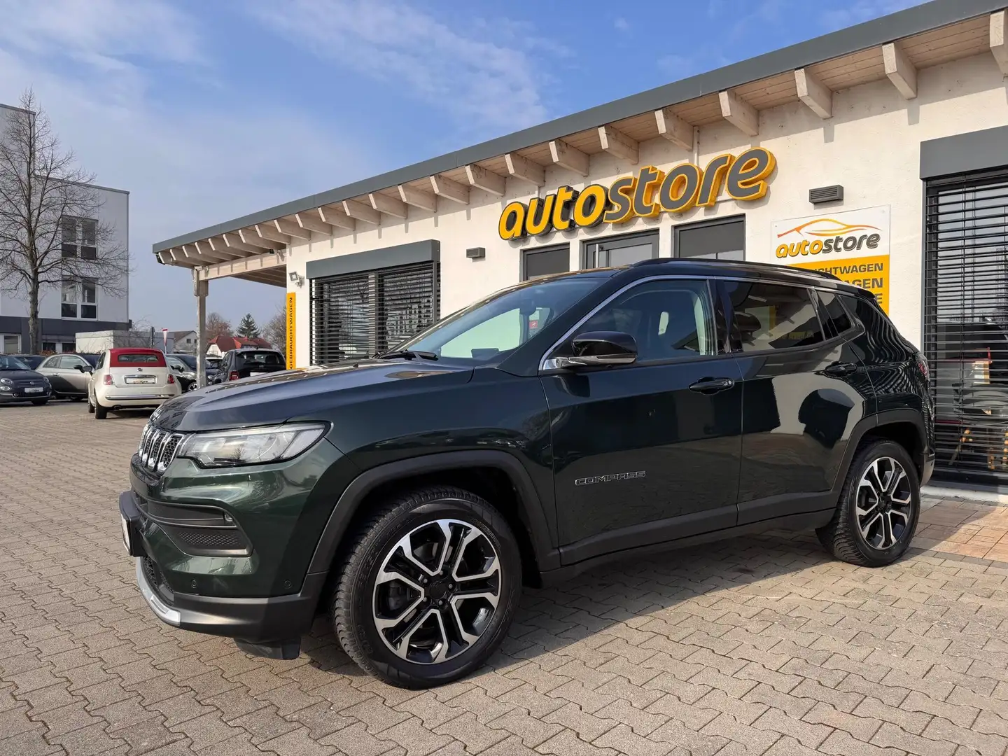 Jeep Compass Limited FWD 1.3 MultiAir 110 kW (150 PS), Autom... Yeşil - 1