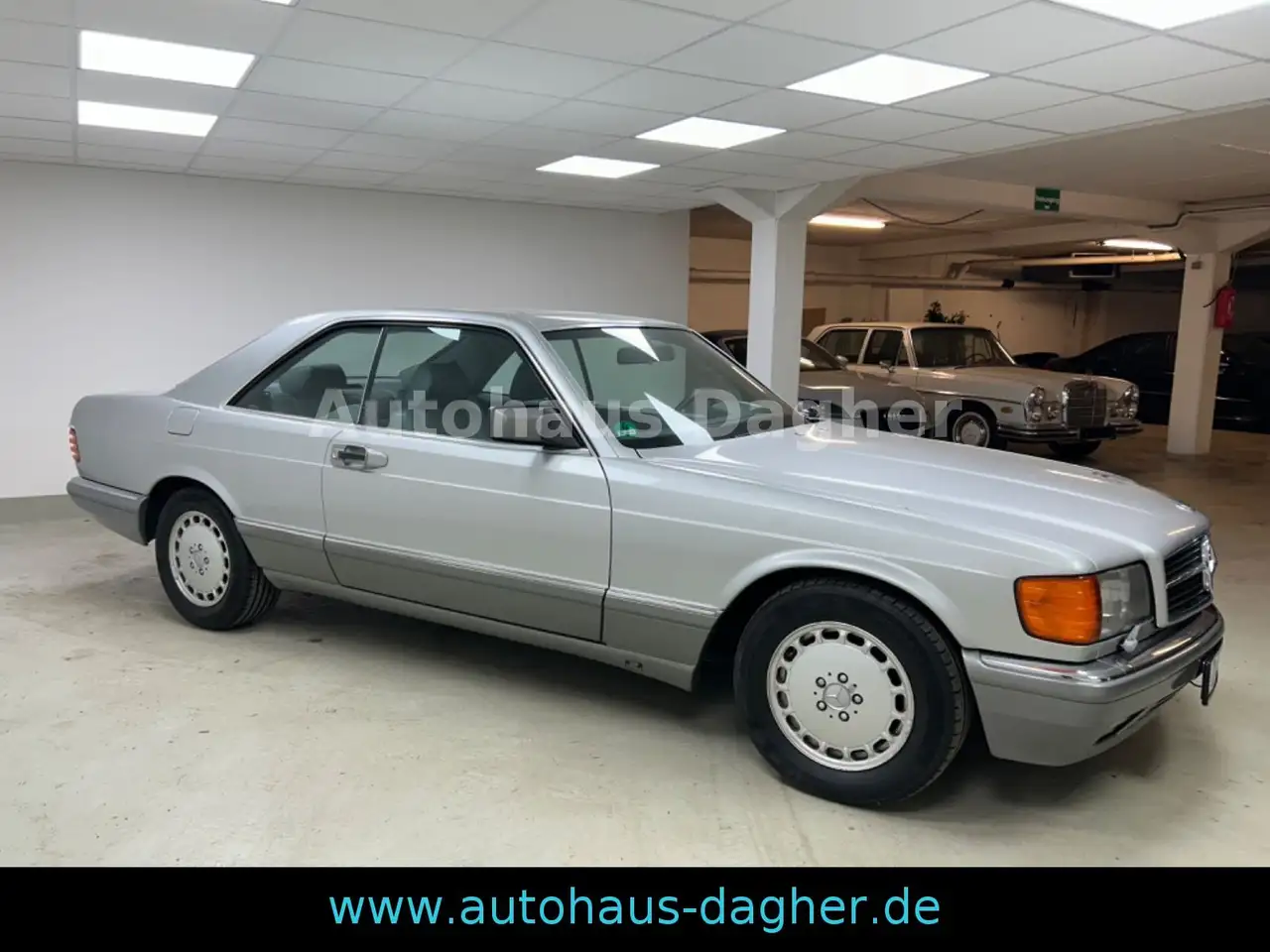 Mercedes-Benz 560 SEC Vollausstattung lückenlose Historie, foto 6