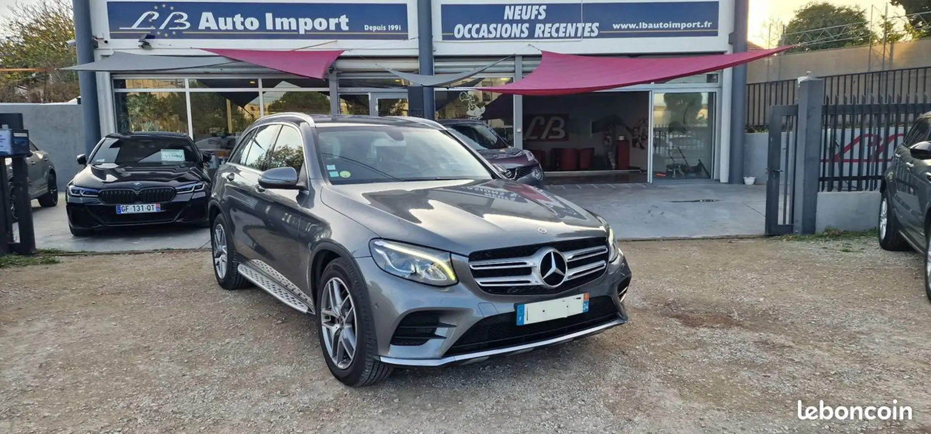 Mercedes-Benz GLC 220 Classe 220 d 170ch Sportline 4Matic 9G-Tronic Gris - 1