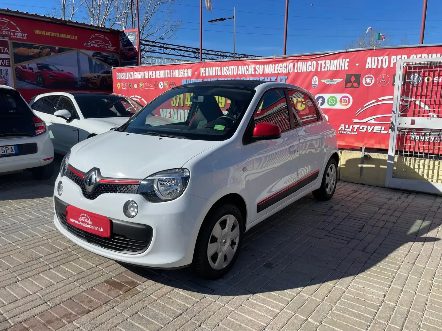 Renault Twingo Twingo 1.0 CABRIO 70cv VISIBILE IN SEDE PRONTA Weiß - 1