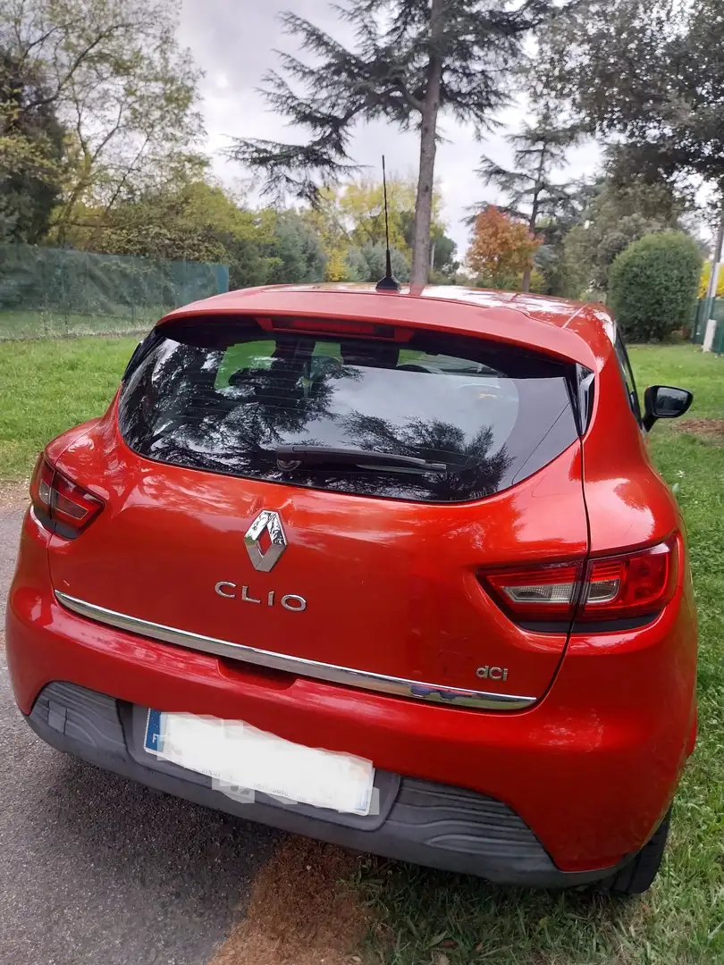 Renault Clio Clio IV dCi 90 Energy eco2 Dynamique 90g Rouge - 2