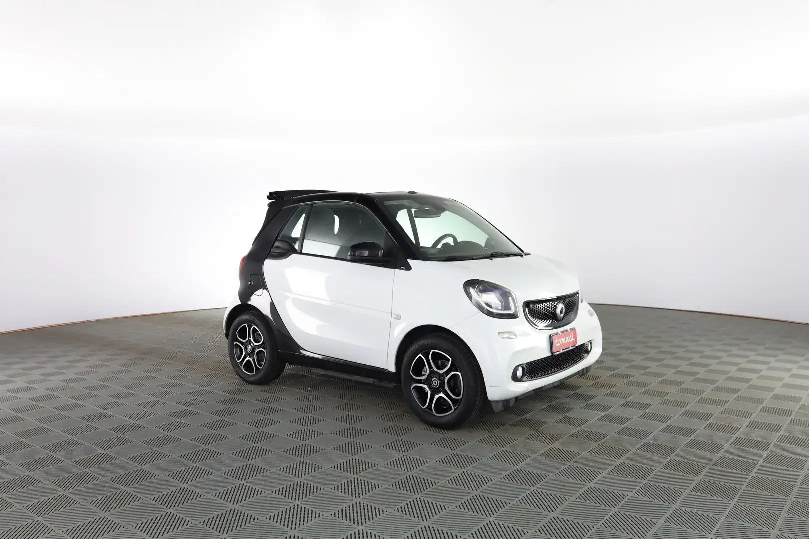 smart forTwo fortwo BRABUS 0.9 Turbo twinamic cabrio Bianco - 2