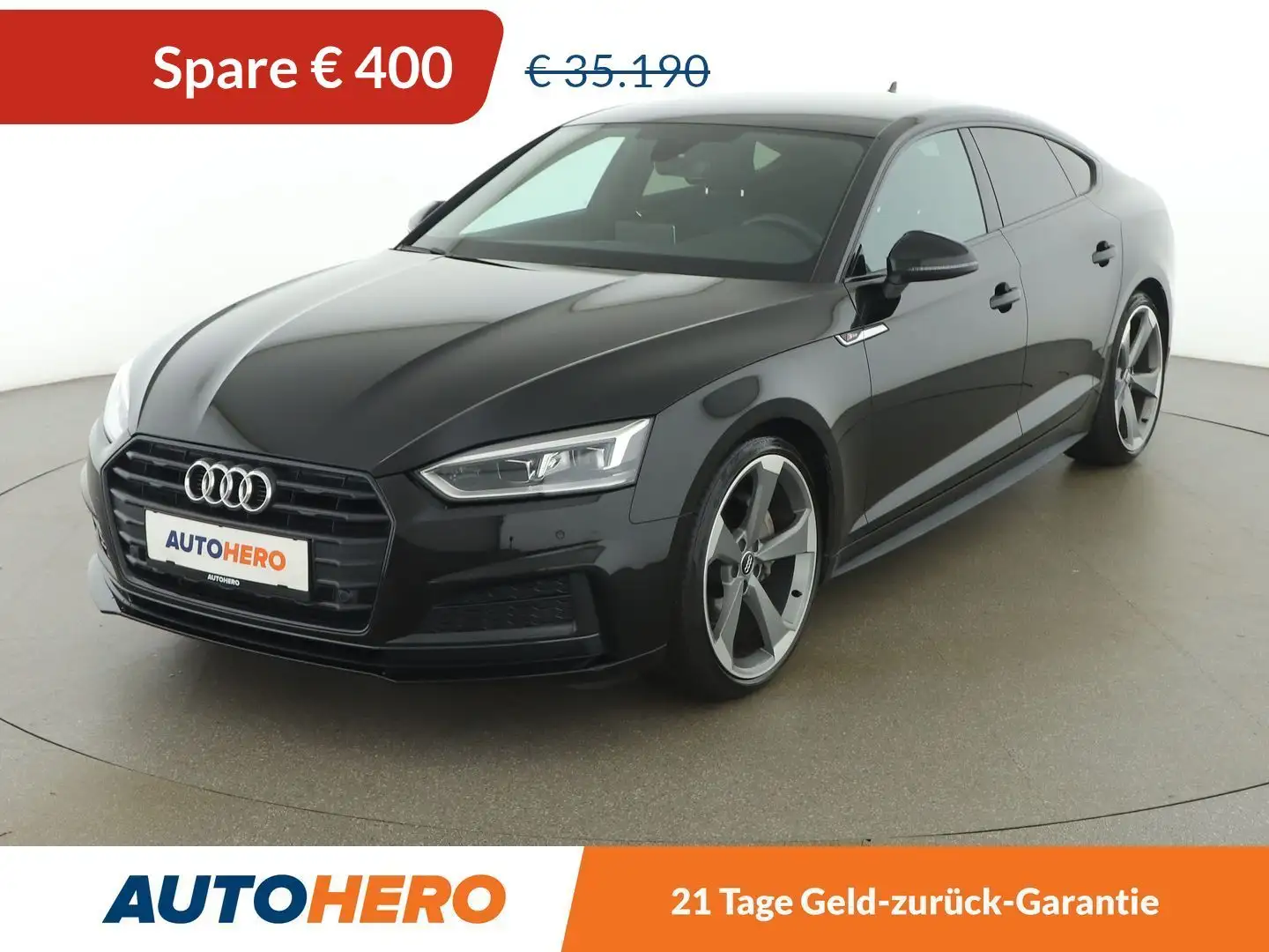 Audi A5 40 TDI Sport Schwarz - 1