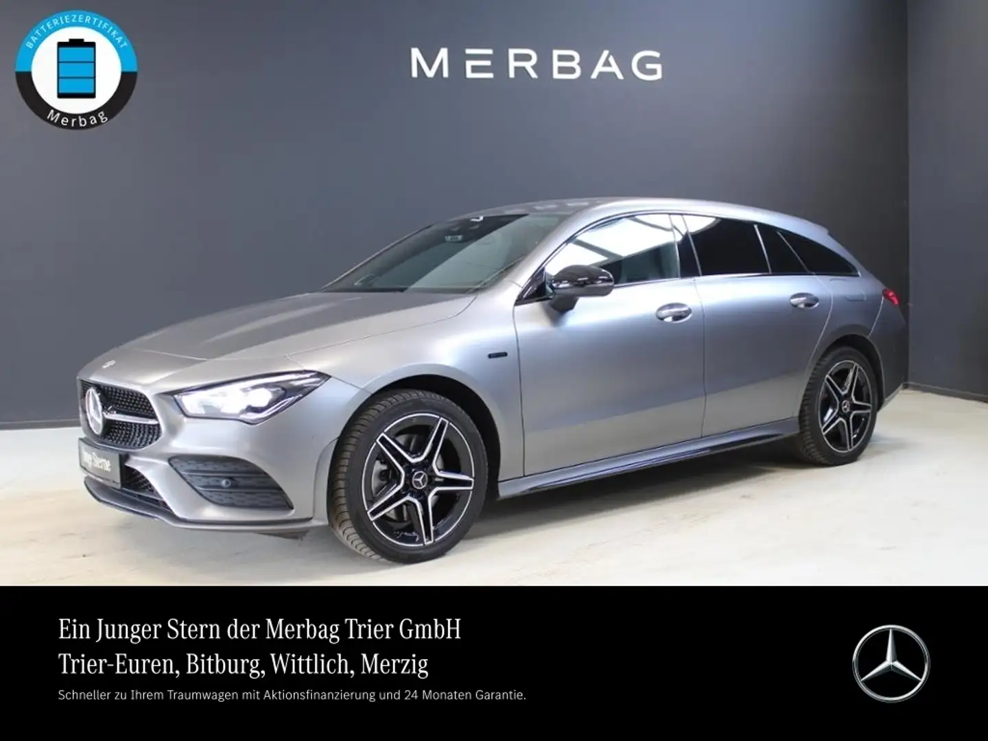 Mercedes-Benz CLA 250 e SB *AMG Night Edition GRAU MATT MAGNO Grau - 1