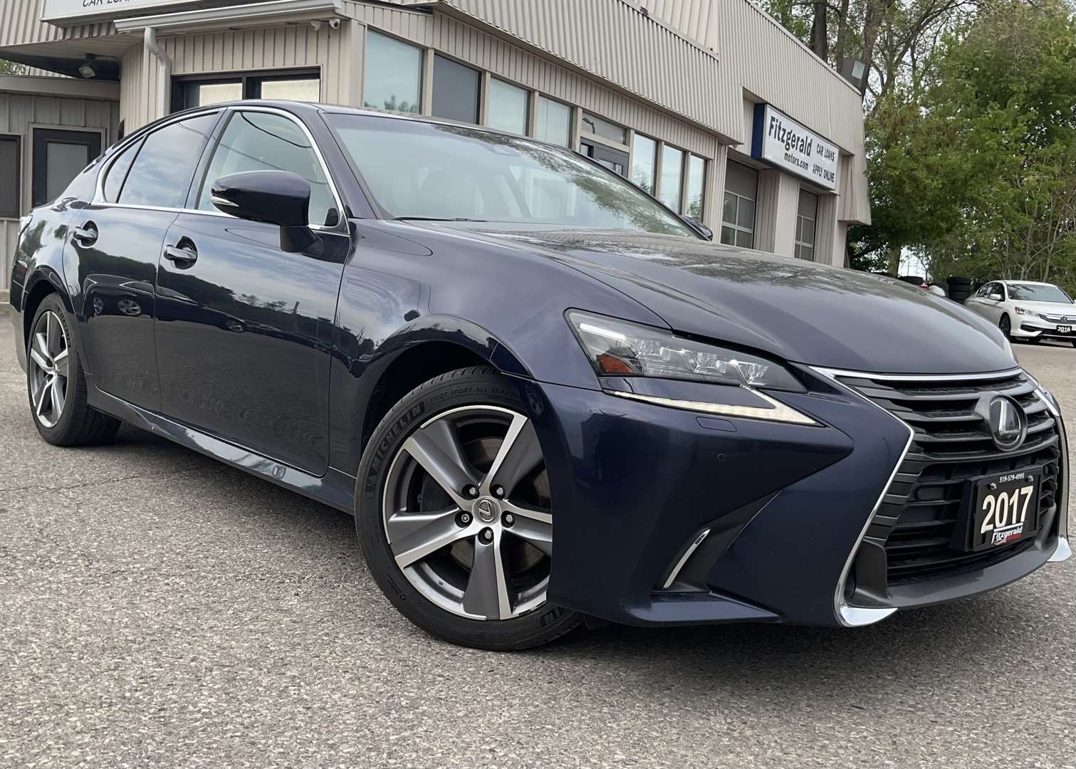 2017 Lexus GS 350 AWD - LEATHER! NAV! BACK-UP CAM! BSM! SUNROOF!