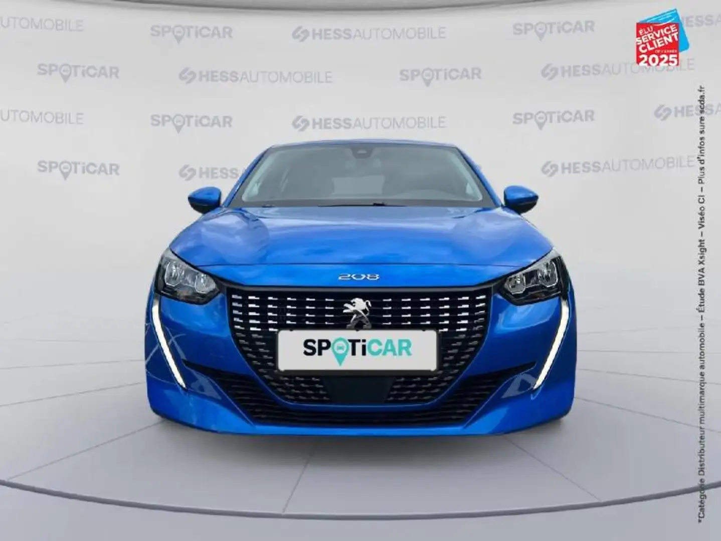 Peugeot 208 1.2 PureTech 100ch S\u0026S Allure Pack 118g Bleu - 2